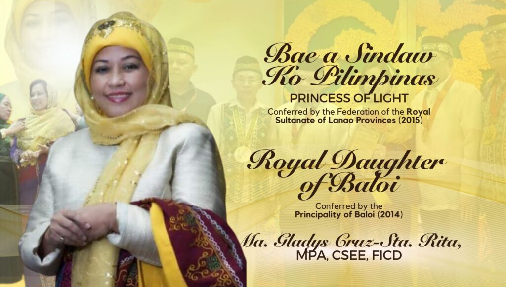 BAE A SINDAW KO PILIMPINAS (Princess of Light) 2015 - ROYAL DAUGHTER OF BALOI 2014